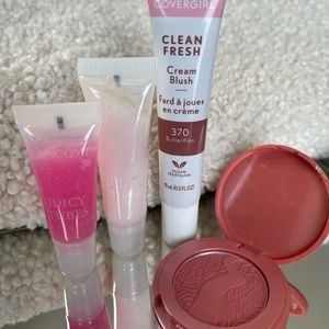 💋Lip & cheek bundle Lancôme, Tarte, Covergirl